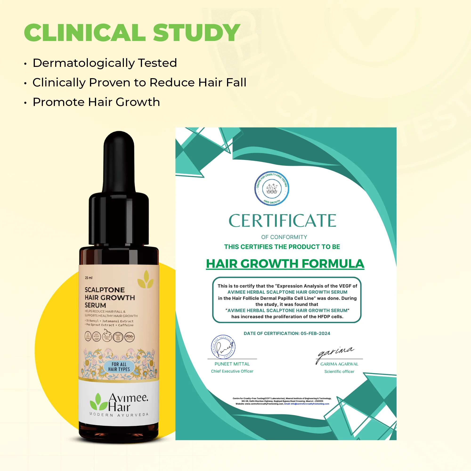 Scalptone Hair Growth Serum with 5% Nansyl & Pea Sprout Extract - Image 6